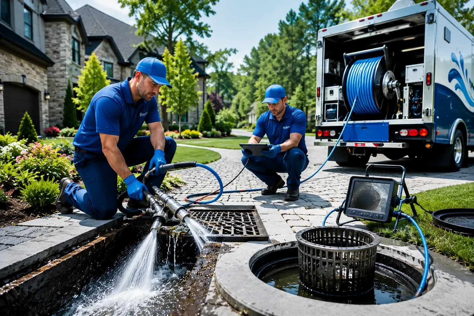 Local outdoor drain cleaning professionals in Roaring Springs, TX